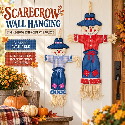 ITH Scarecrow Wall Hanging