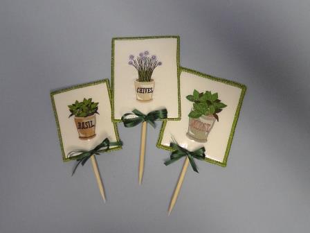 Plant Marker Trio