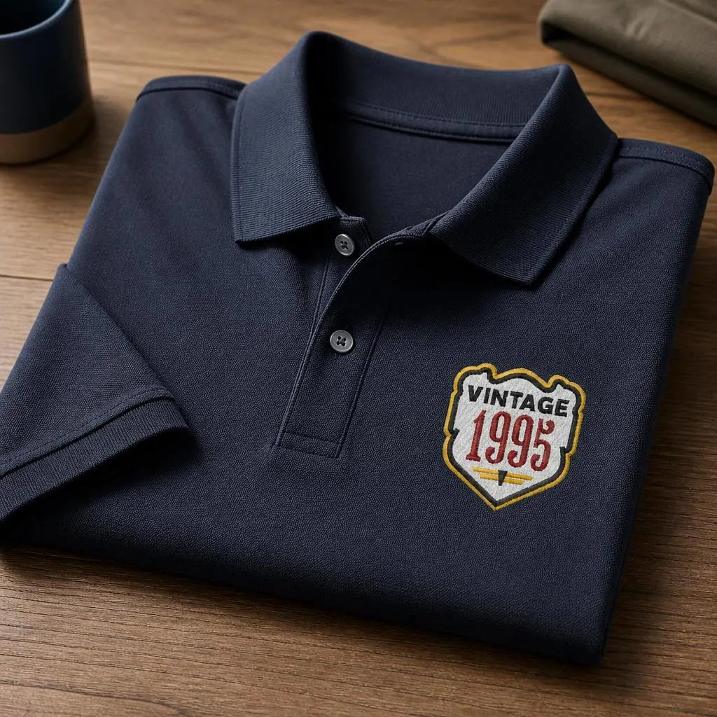 Polo and uniform embroidery with Custom Size