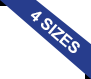 4 Sizes Ribbon