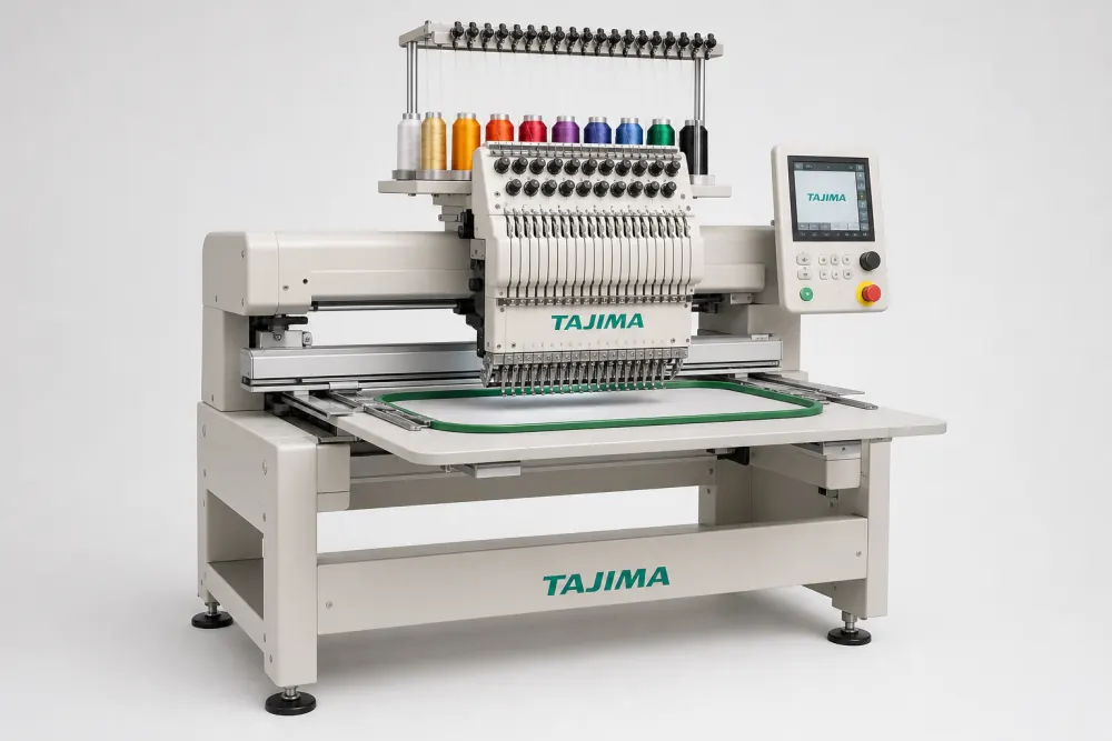 Juki commercial embroidery machine
