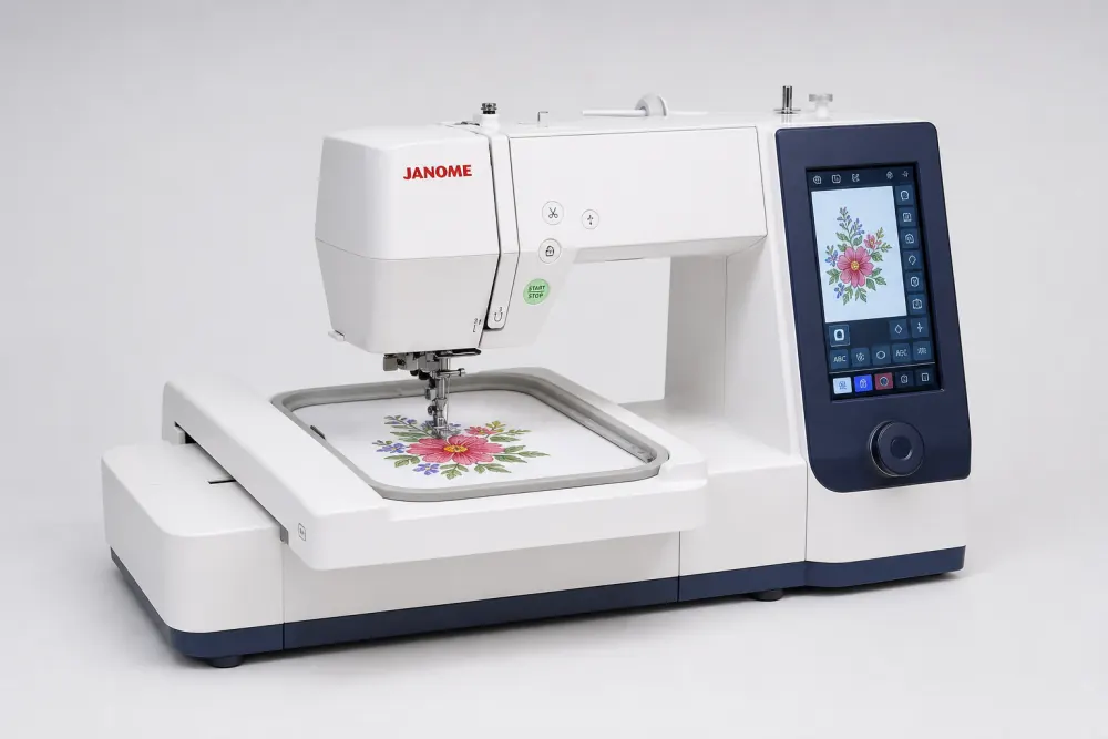 Janome embroidery machine