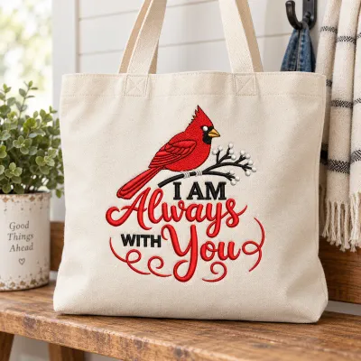Always With You Embroidery Design
