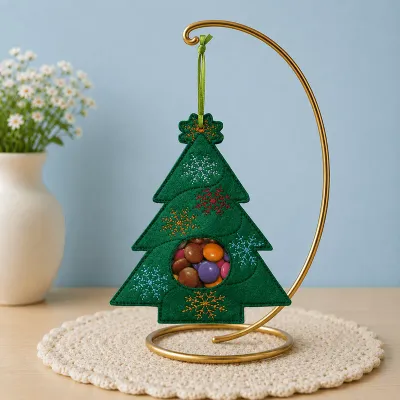 ITH Tree Candy Bag Embroidery Design